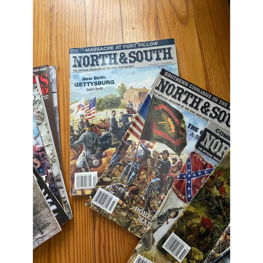 Lot of 16 Civil War History Magazines North & South Civil War Times Illustrated